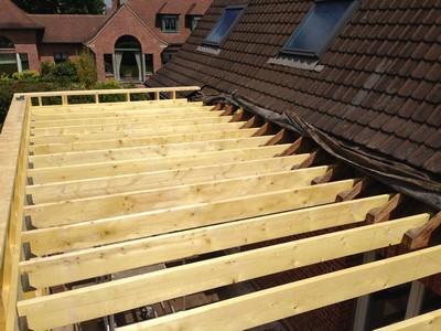 Extention de maison en bois près de Lille